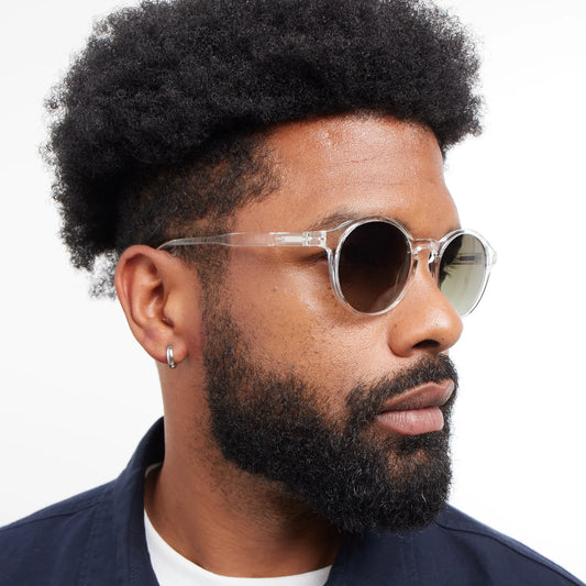 Glitter Rimless Glasses